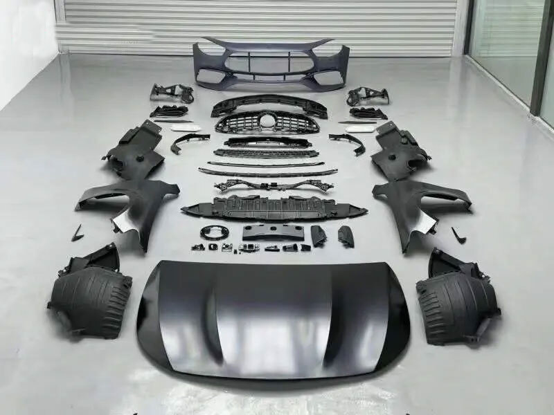 MercedesBenz W213 Eクラス ボディキット 後期 E63style エアロ カスタムパーツ 外装 ドレスアップ メルセデス ベンツ フロント ボンネット拍卖