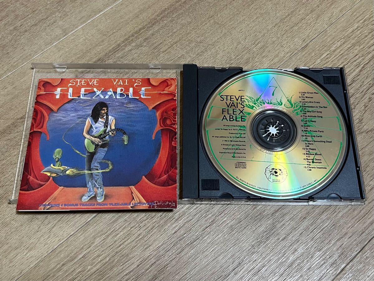 中古CD Steve Vai FLEXABLE 拍卖