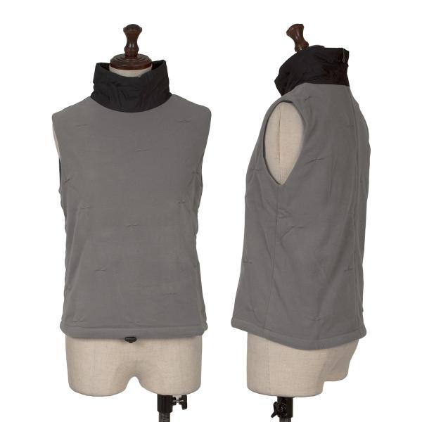 マリテフランソワジルボーMARITHE + FRANCOIS GIRBAUD アクリルプルオーバーフリースベスト グレーM拍卖