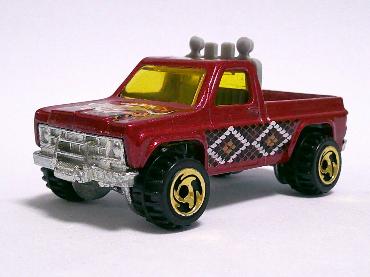 ホットウィール (赤茶) '73 シボレー シルバラード ピックアップ Power Plower <ルース> Hot Wheels 拍卖