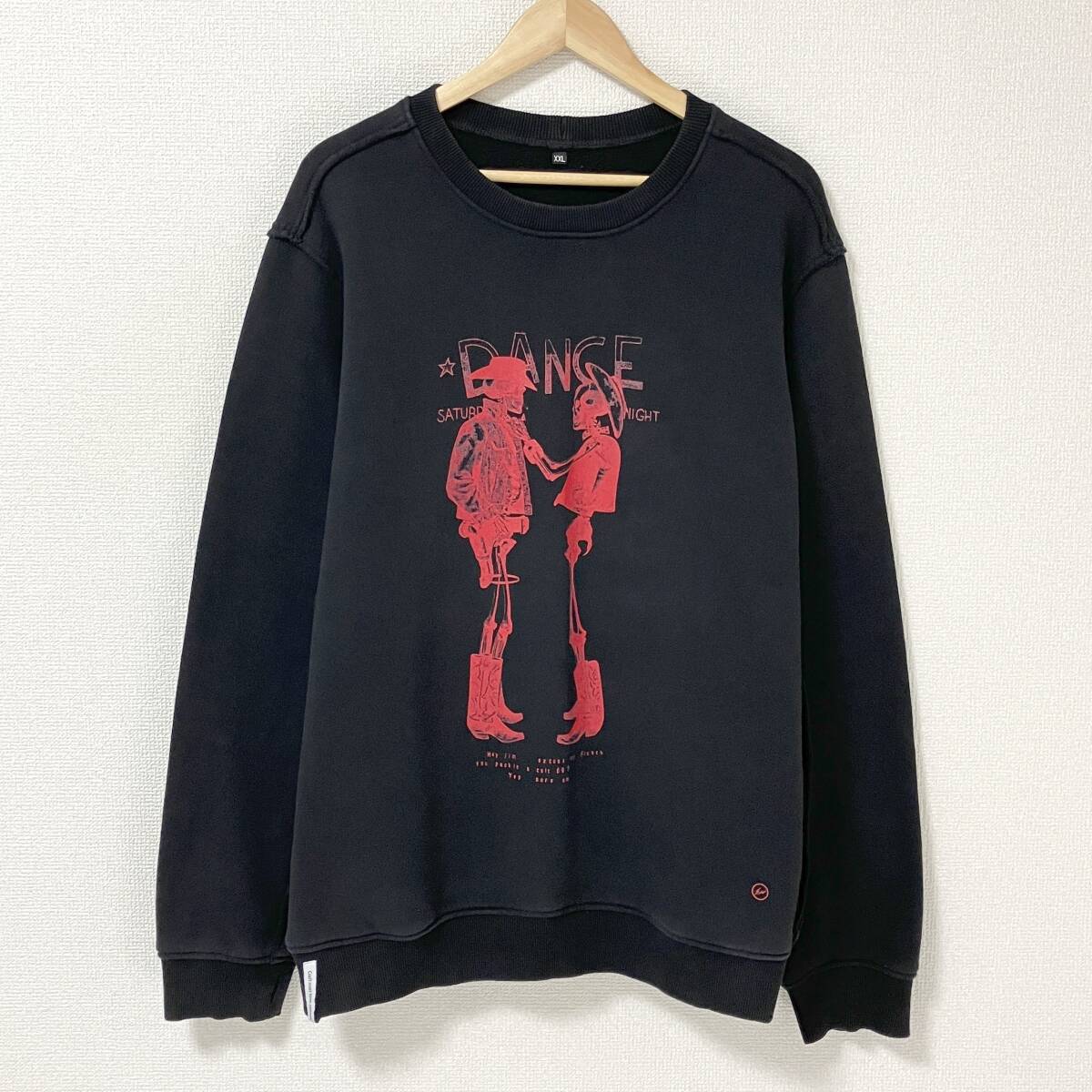 AKA SIX × fragment DEAD COWBOYS スウェット 黒 XXLサイズ フラグメント トレーナー 藤原ヒロシ セディショナリーズ archive 4120064拍卖