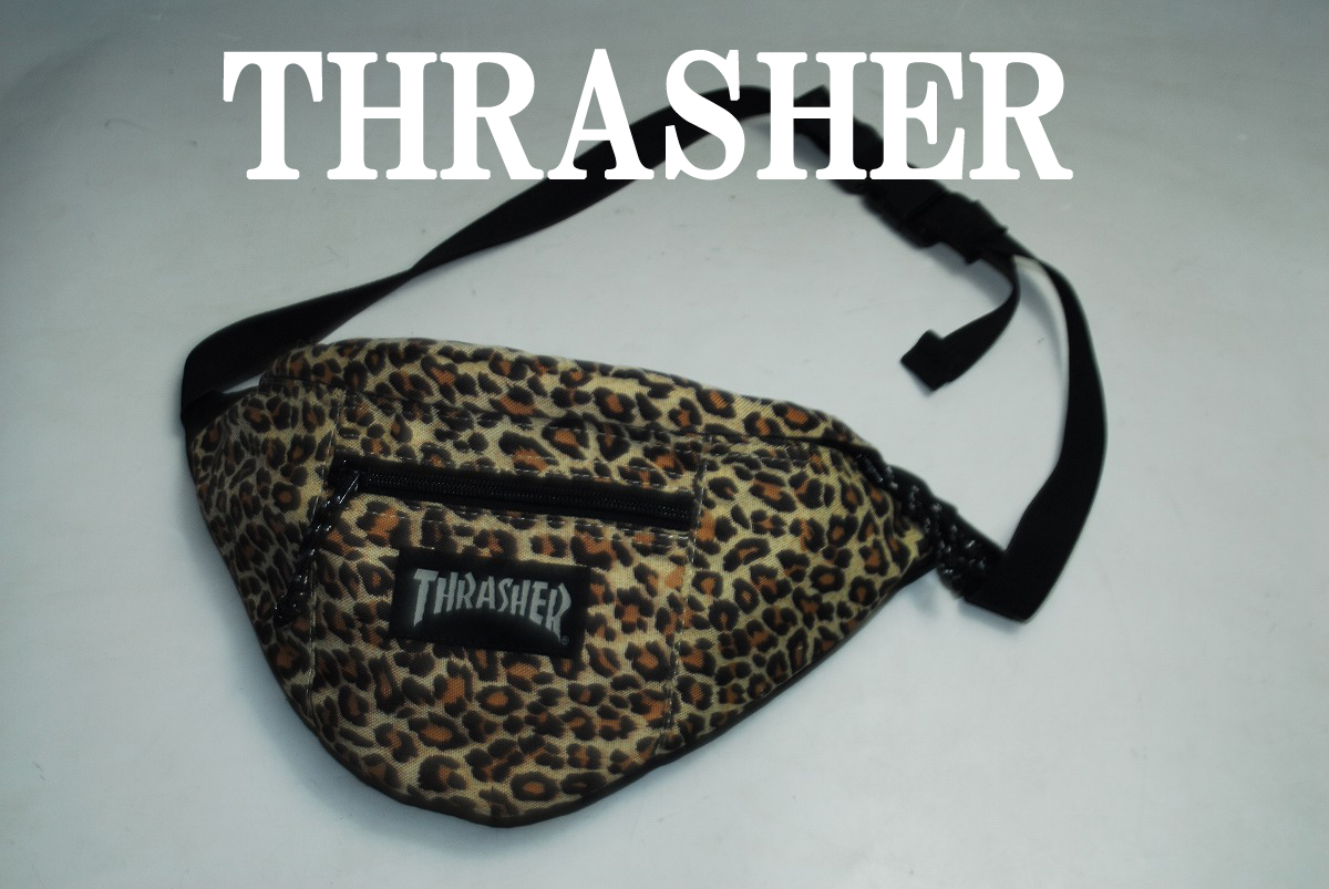 DSC5690/早い者勝ち!衝撃の最終価格!他でも出品中!THRASHER★スラッシャー/こだわりの逸品!傑作ベストセラー!ウエスト/ボディ/バッグ拍卖