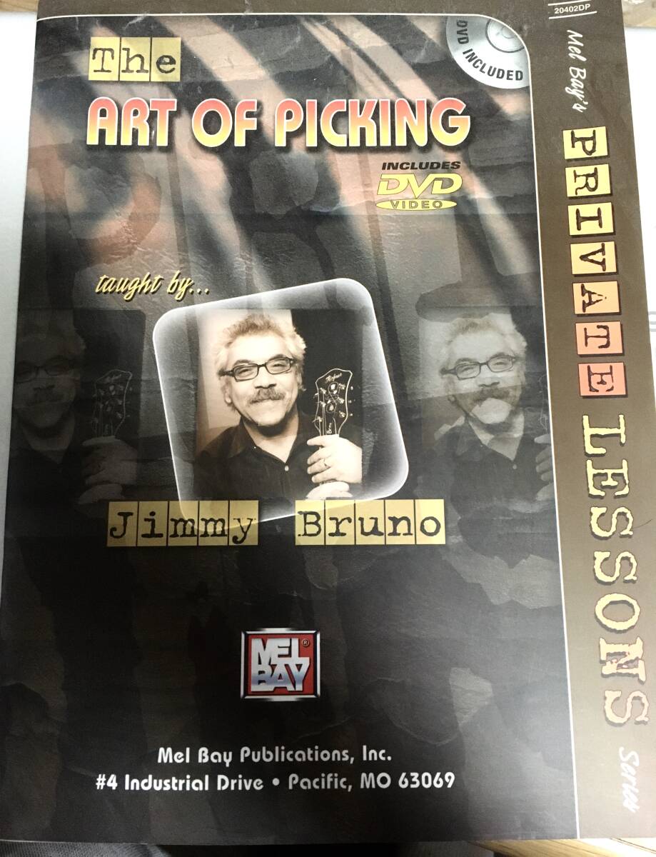 Jimmy Bruno The Art of Picking ジャズ ギター 教則本 テクニック エクササイズ フレーズ 理論 拍卖
