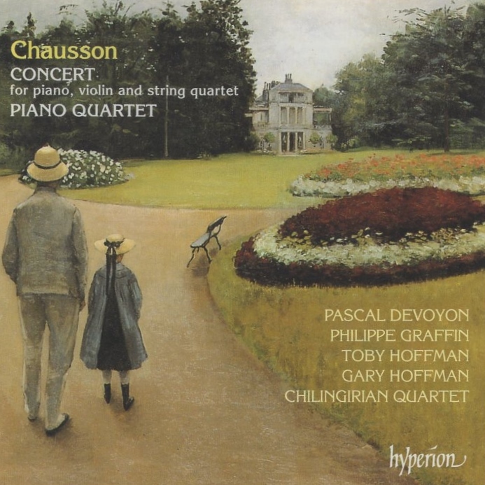 ショーソン:ヴァイオリン、ピアノと弦楽四重奏のための協奏曲,ピアノ四重奏曲 / チリンギリアン弦楽四重奏団,他 / Hyperion / CDA-66907拍卖