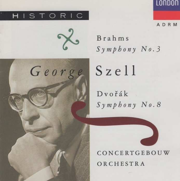 ブラームス:交響曲第3番 / ドヴォルザーク:交響曲第8番 / ジョージ・セル&コンセルトヘボウ管 / 1951年録音 / LONDON / 425-994-2拍卖