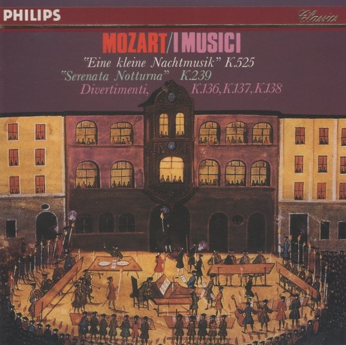 モーツァルト:アイネ・クライネ・ナハトムジーク,セレナータ・ノットゥルナ / イ・ムジチ合奏団 / 1972年録音 / PHILIPS / PHCP-3588拍卖