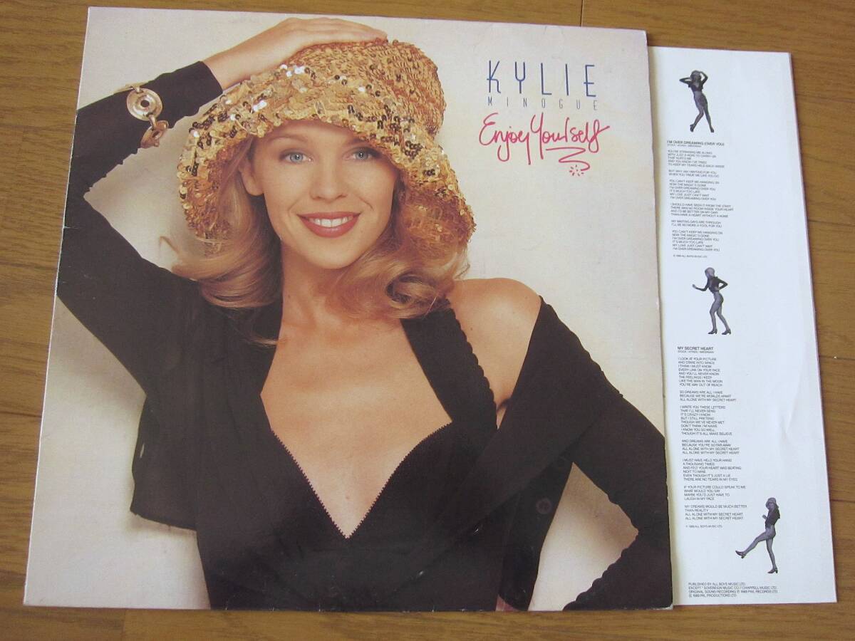 □ KYLIE MINOUGUE ENJOY YOURSELF レアアナログUK盤オリジナル美盤!拍卖