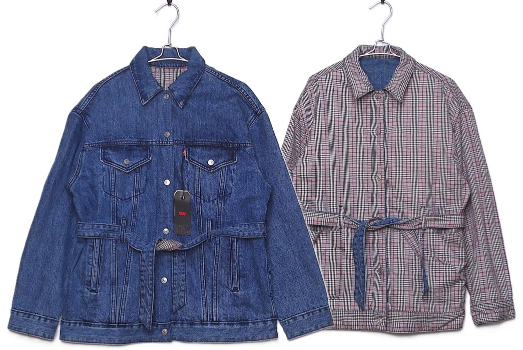 即決■★Levi's★■リバーシブルジャケット:SIZE=レディースL(levi's.SIZE=M)拍卖
