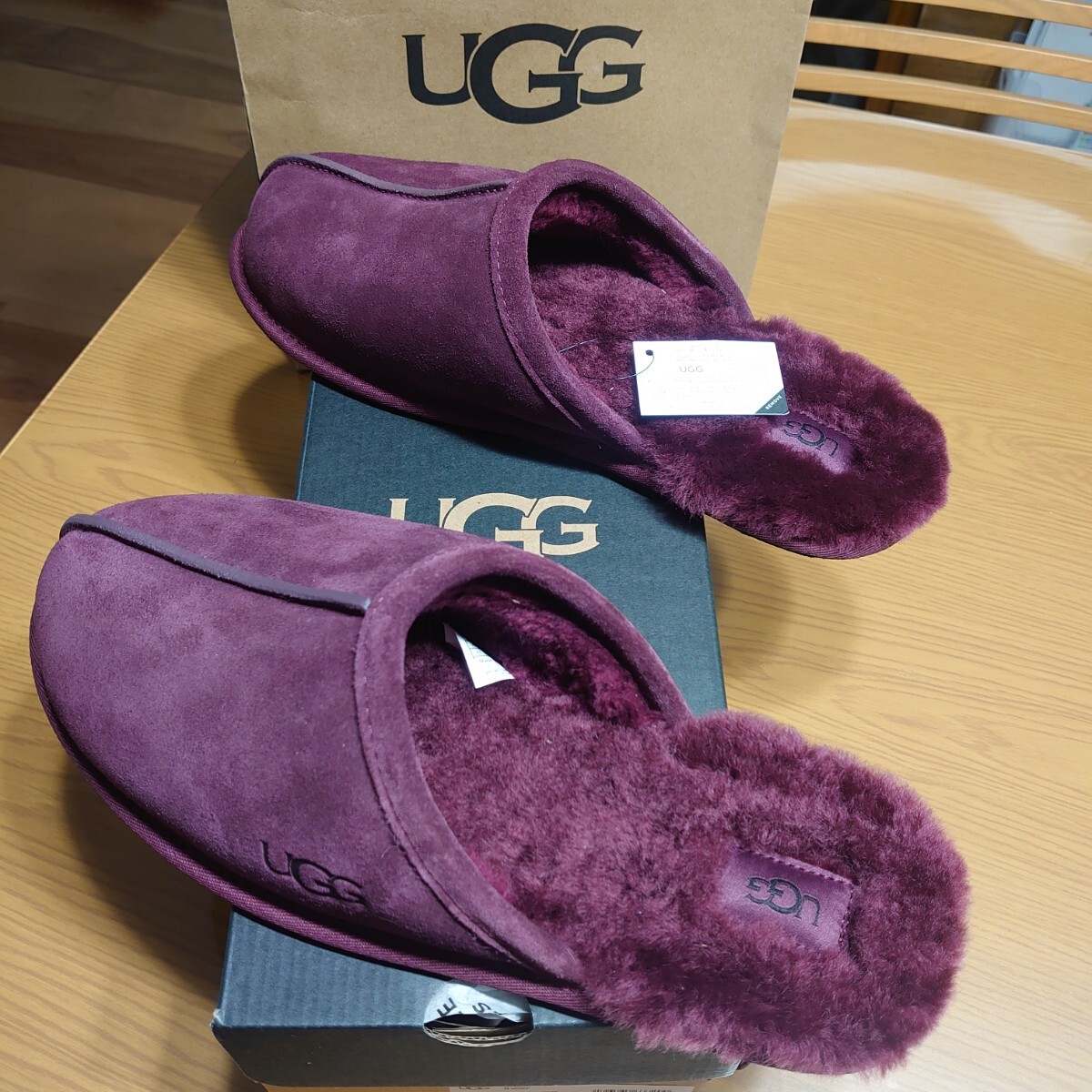 【即決】【新品タグ付き】UGGアグ☆M SCUFF☆1101111☆スリッパ☆JN29☆USA11拍卖