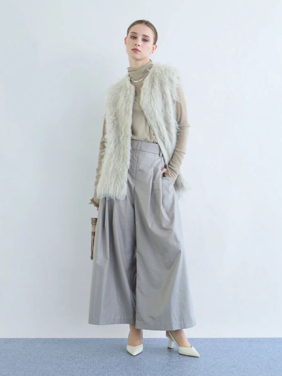 新品 Aga レザーライクフレアワイドパンツ ヤマダヤ スコットクラブ 拍卖