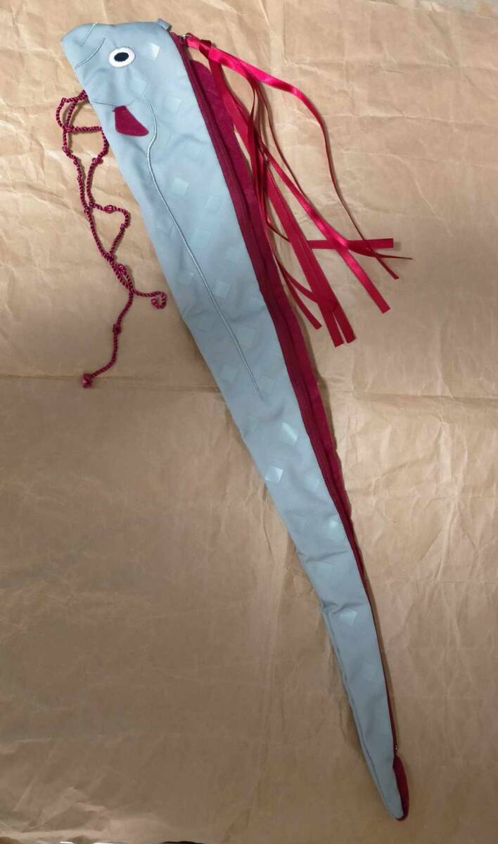 フェリシモ 深海魚 ポーチ リュウグウノツカイ ペンケース マルチ ケース 小物入れ Felissimo deep‐sea fish oarfish pencil case pouch拍卖