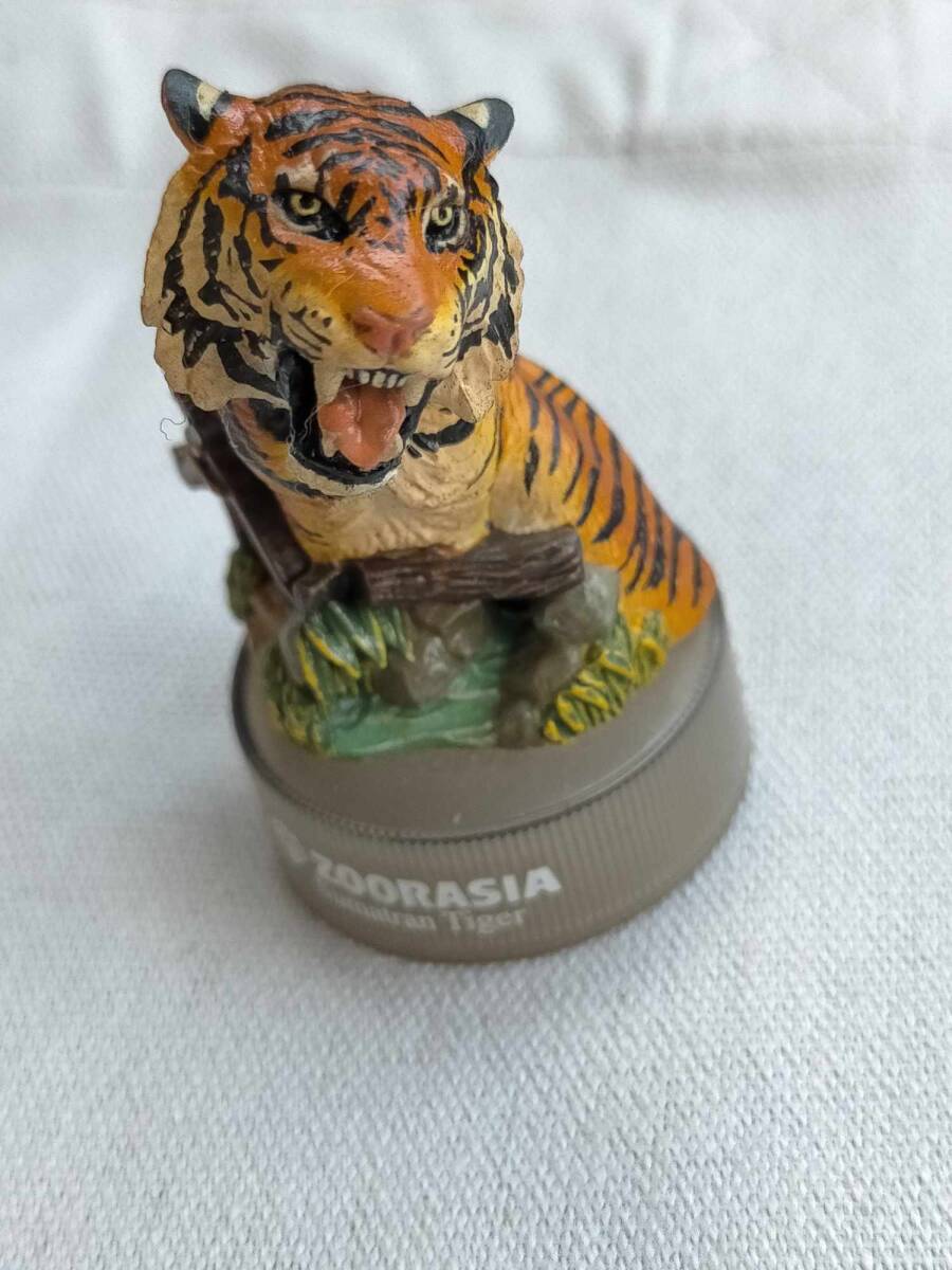 食玩 海洋堂 スマトラ トラ ズーラシア ランチ フィギュア タイガー 松村しのぶ KAIYODO Shinobu Matsumura Sumatran Tige Figure拍卖