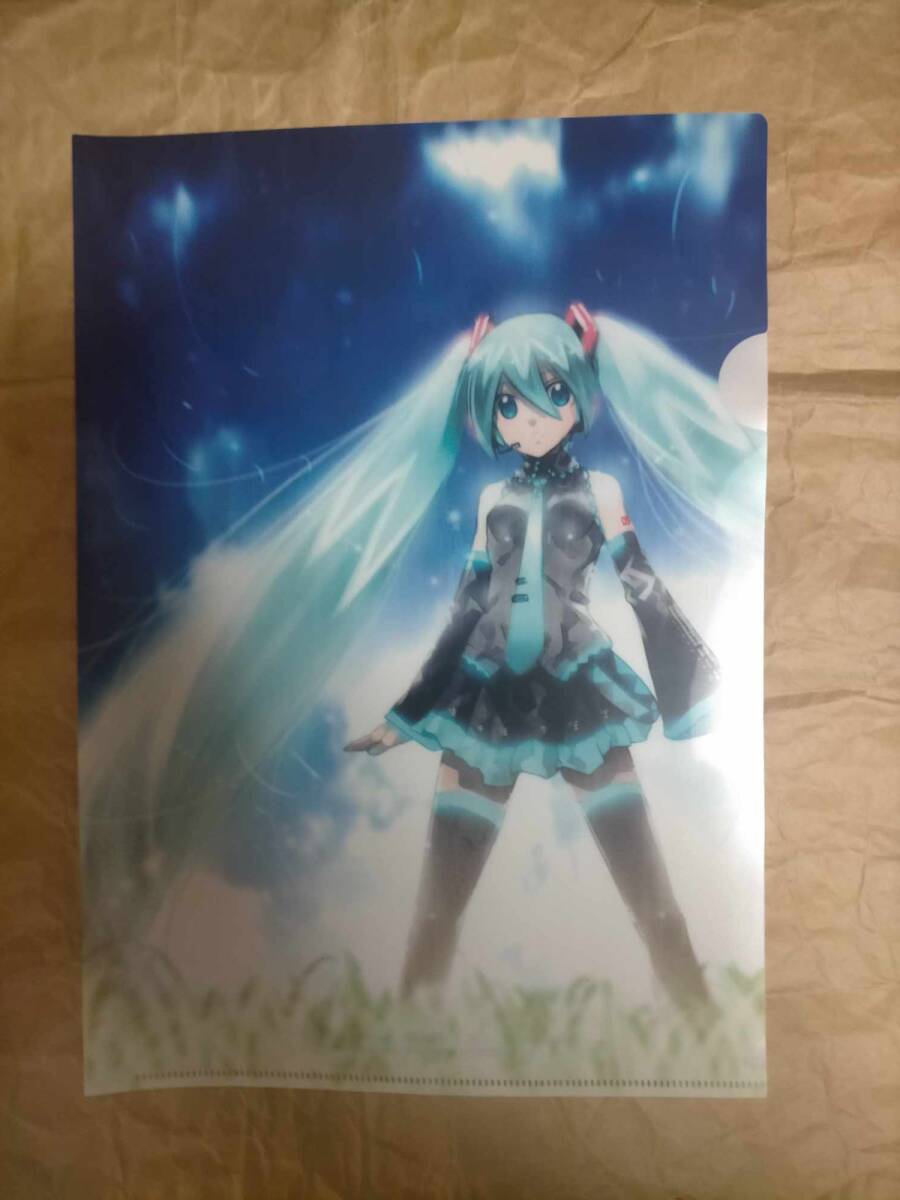 初音ミク クリアファイル 初音未来 miku color KEI Hatsune Miku plastic file CLEAR FOLDER拍卖