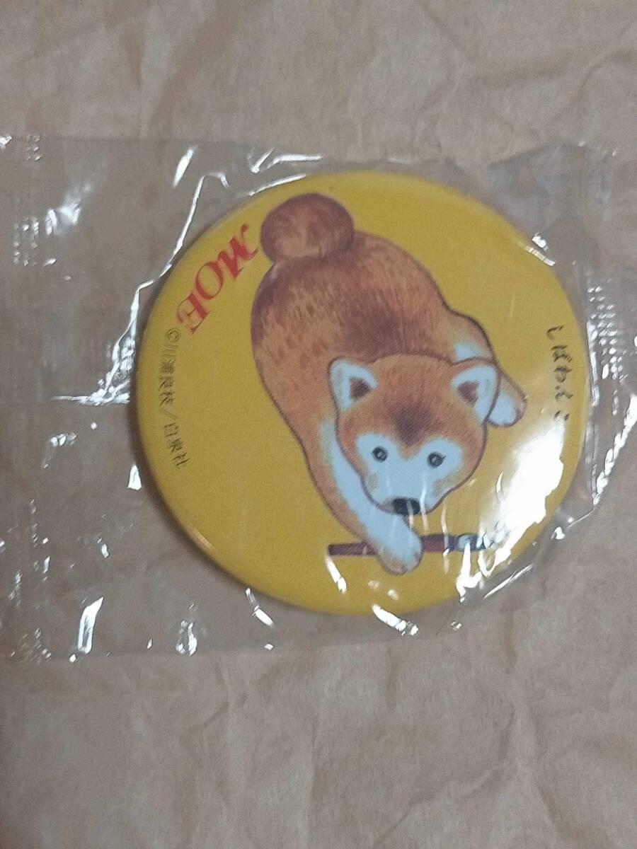 MOE しばわんこの和のこころ 缶バッジ 柴犬 犬 Dog shiba inu Japanese spirit Shiba wanko no wa no kokoro Can badge PinBack Button拍卖