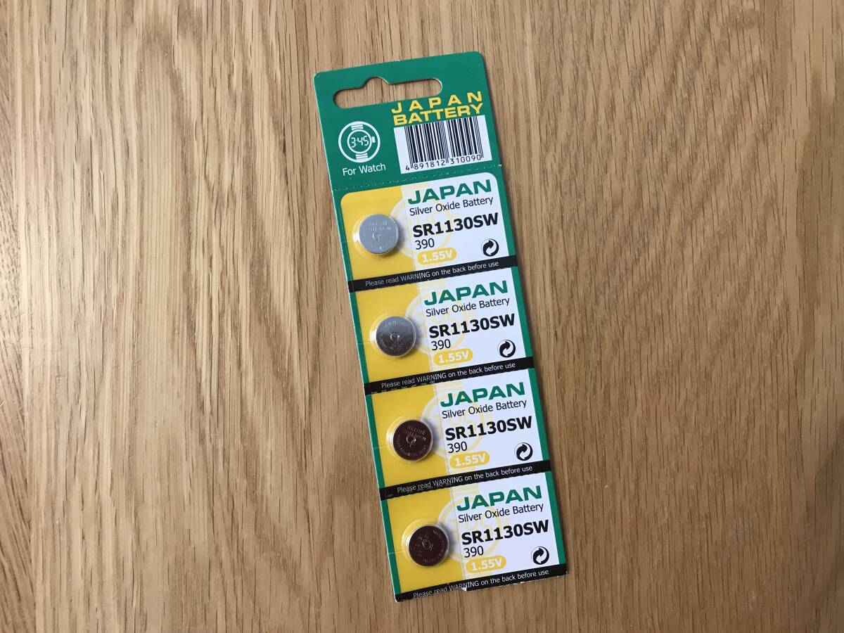 電池/JAPAN BATTERY:SR1130SW for Watch【新品未使用/期限ぎれ】拍卖