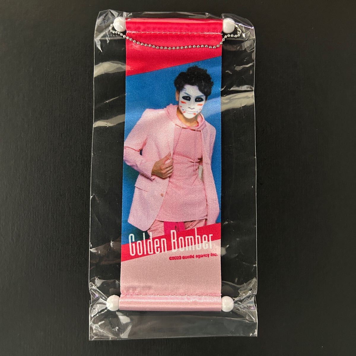 新品★ミニタペストリー 振り返ればケツがいる 樽美酒研二①【2023年 ゴールデンボンバー グッズ ガチャ 実写 キーホルダー】拍卖