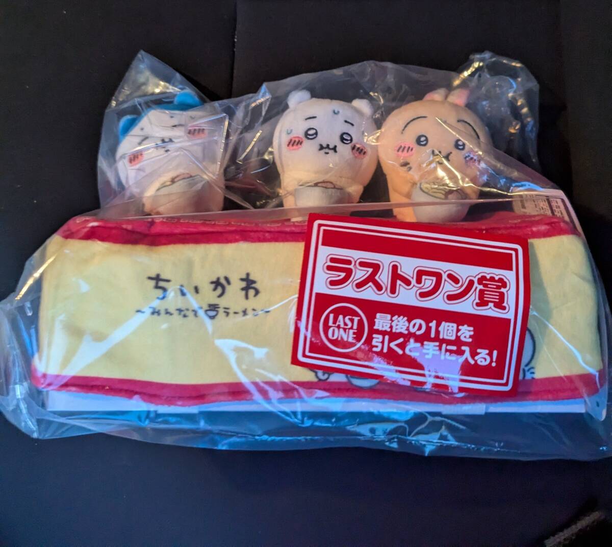 ラストワン賞 「郎」 ティッシュケース F賞 タオルコレクション 全7種 ちいかわ 一番くじ みんなでラーメン 新品 即決拍卖