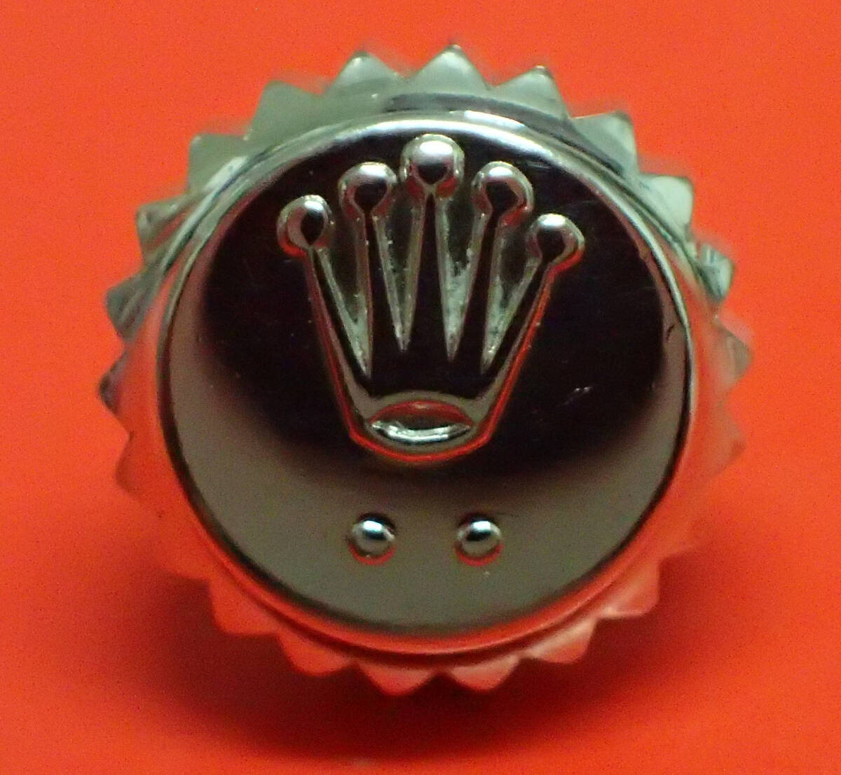 ROLEX ロレックス 純正 603-9 ホワイトゴールド リューズ 6mm Day Date 18239 18249 18349 18389【2N】拍卖