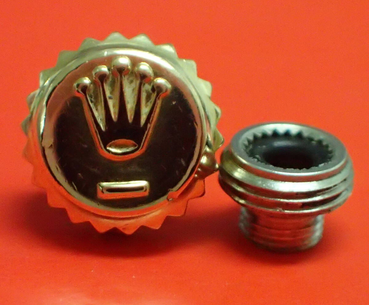 ROLEX ロレックス 純正 603-8 金 リューズ チューブ 6mm デイトジャスト GMT 16203 16233 16263 16238 16713 16718 16758 18238【3】拍卖