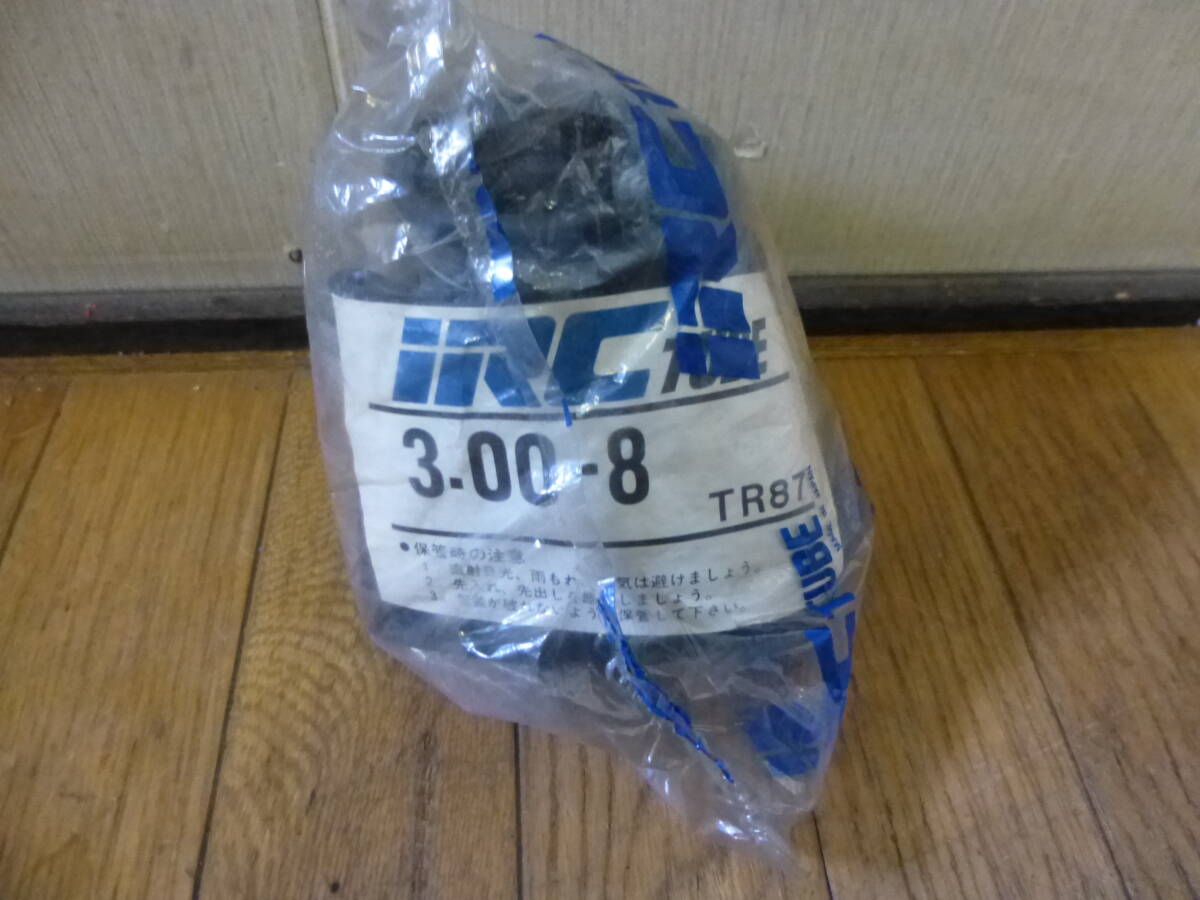 ◇新品 未使用 未開封 IRC ミニバイク用 タイヤチューブ 3.00-8◇TR87拍卖