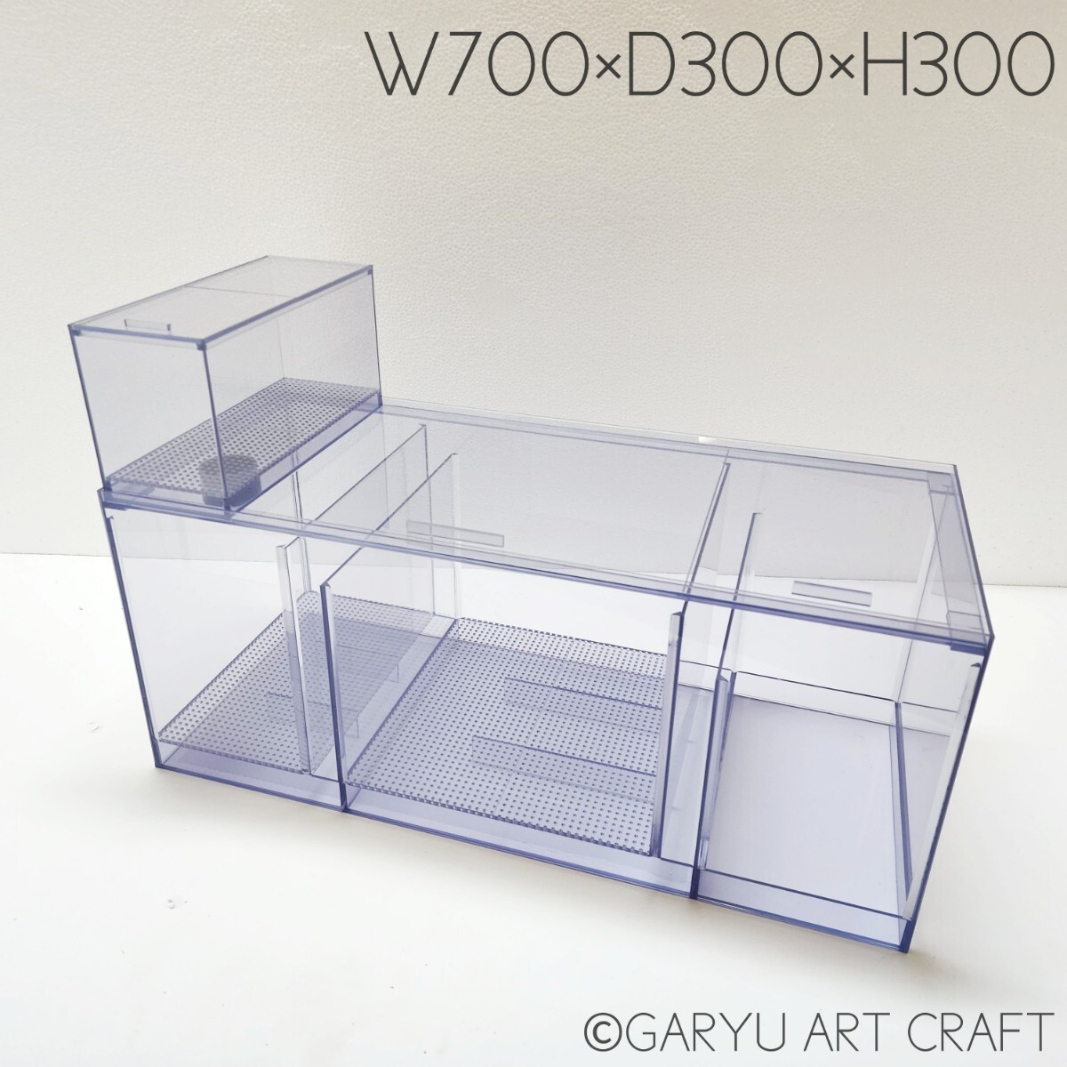 □国産5層式濾過槽□W700×D300×H300□5層BASIC-MODEL□オーバーフロー水槽用□GARYU ART CRAFT□ウールボックス等全て完備□拍卖