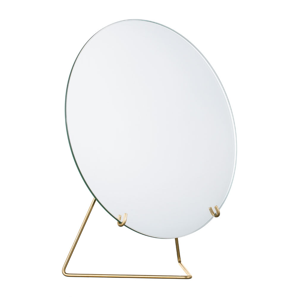 ムーベ MOEBE ミラー 20cm ブラス MIBR20 鏡 卓上 ムーべミラー ミラー moebe mirror 北欧 おしゃれ拍卖