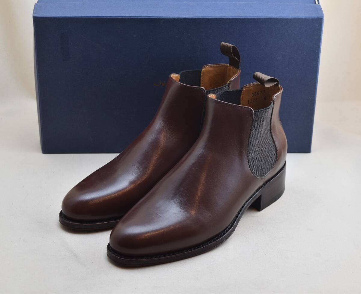 JALAN SRIWIJAYA ジャランスリワヤ UK4 グッドイヤー式 レディース サイドゴアブーツ 茶カーフ 98677 23-23.5cm相当 未使用品拍卖