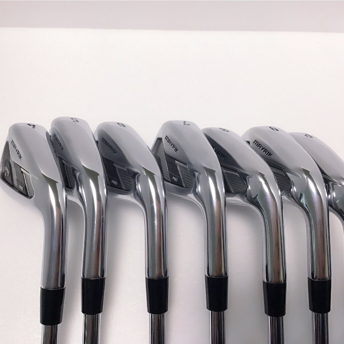 ツアー支給 TC刻印 キャロウェイ マーベリックプロ MAVRIK PRO 4~PW 7本セット ツアーイシュー ウェイトロック拍卖