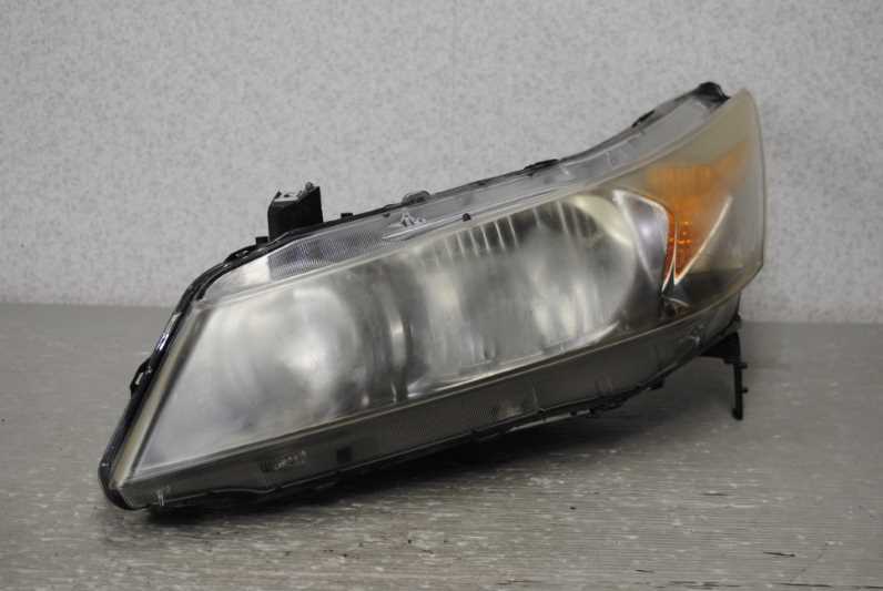 ストリーム RSZ 後期 (RN7 RN6) 純正 破損無 動作保証 左 ヘッドライト HID バラスト レベライザー付 キセノン 100-22652 L s017564D拍卖