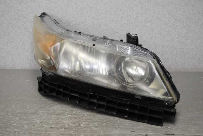 ストリーム RSZ 後期 (RN7 RN6) 純正 破損無 動作保証 右 ヘッドライト HID バラスト レベライザー付 キセノン 100-22652 R s017563D拍卖