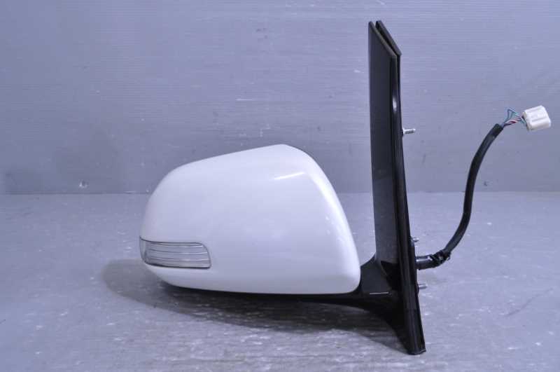 ヴェルファイア 前期(ANH20) 純正 破損無 取付OK 動作保証 右 ドアミラー 7P 電格 ウィンカー付 070 /87910-58050 k088186拍卖