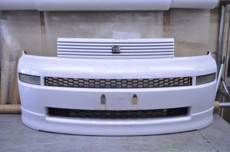 bB 後期(NCP30) 純正 フロントバンパー スポイラー グリル セット 064 52119-52310 53111-52070 k088428拍卖