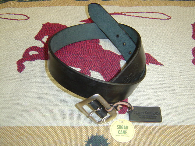 25 東洋 シュガーケーン SC02320 119 ブラック 38インチ ギャリソン ベルト拍卖