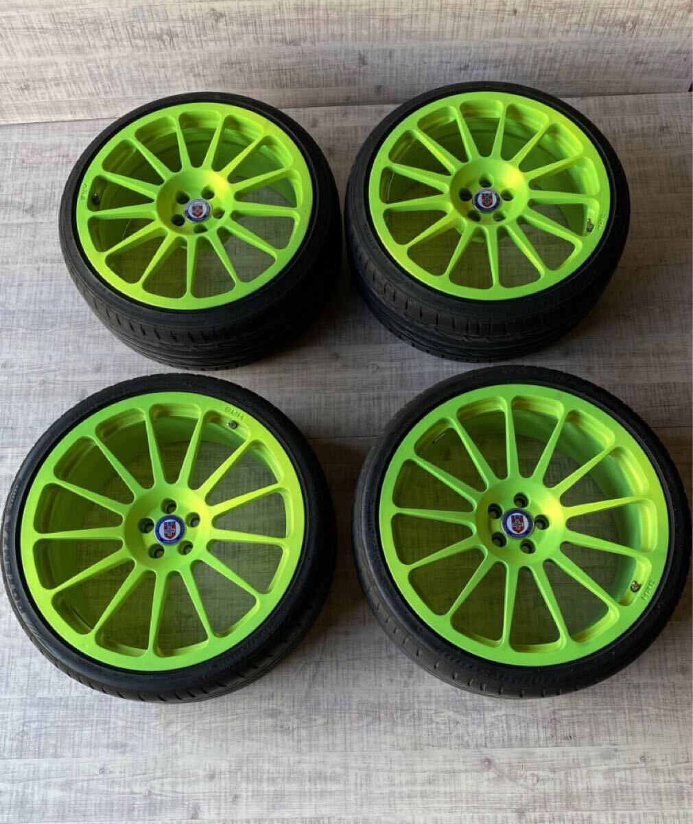 HREホイール CM303 純正オーダーカラー 19インチ8.5J 20インチ9JBRIDGESTONE POTENZA S0O1225/35R19 255/30R20 各2本4本セット拍卖