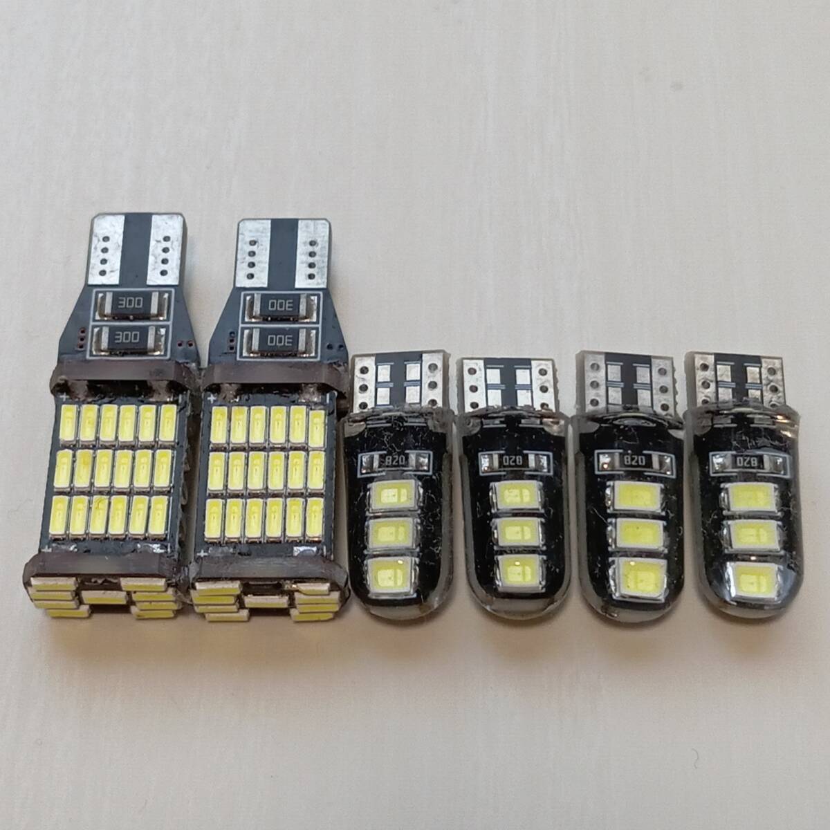 GB7/8 フリード プラス ハイブリッド 爆光!LED ポジション球 スモール バックランプ ナンバー灯 6個セット T10 T16 ホワイト /45/6拍卖