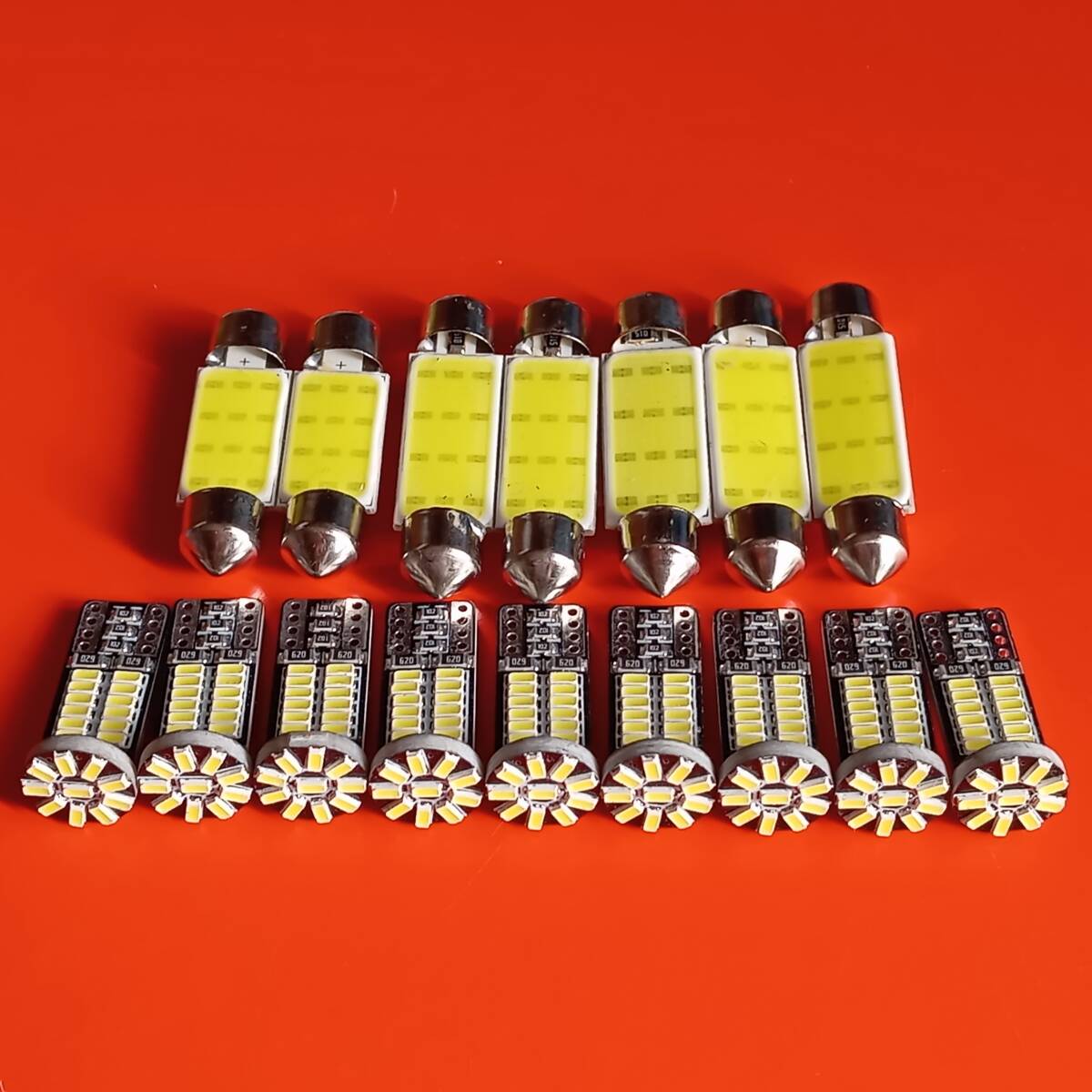 メルセデスベンツ W639 Vクラス 後期 超爆光!T10 LED ルームランプ 16点セット キャンセラー内蔵 ホワイト /34/t37/t42拍卖