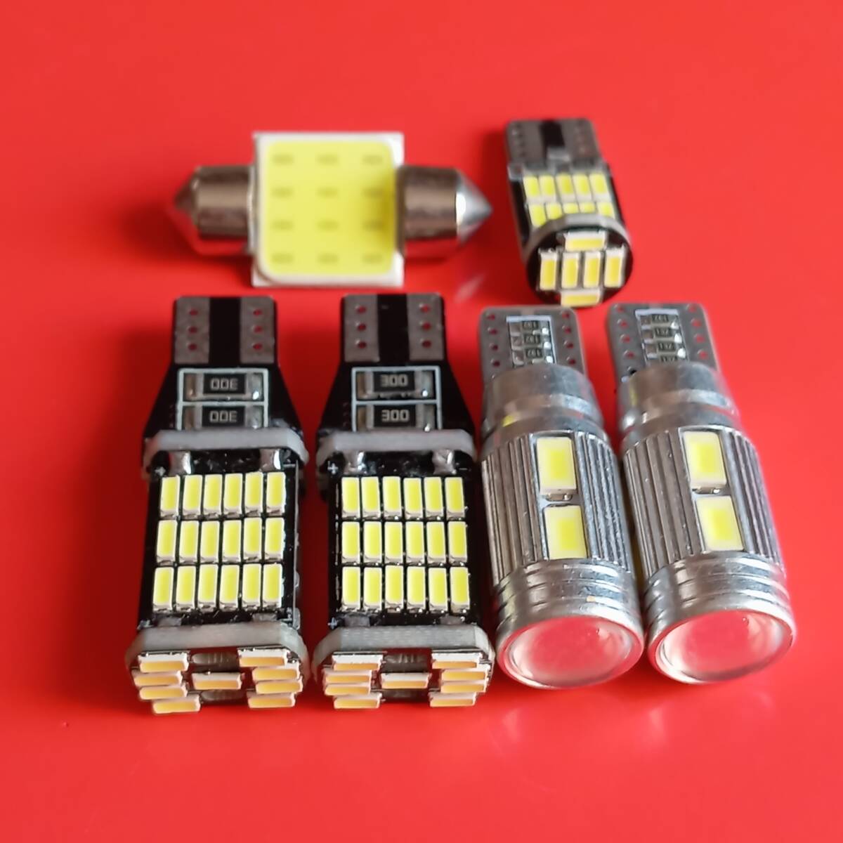 エッセ カスタム L235S L245S 超爆光! T10 LED ルームランプ バックランプ ナンバー灯 6個セット ホワイト ダイハツ /45/10/26/t31拍卖