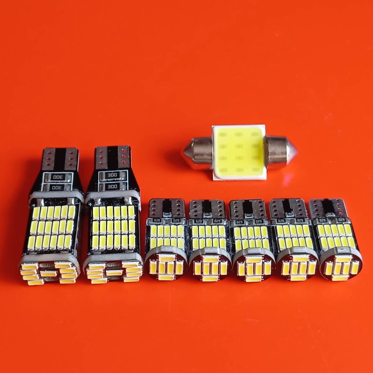 爆光8個セット! DR17V NV100 クリッパー T10 LED ルームランプセット ポジション ナンバー灯 バックランプ ホワイト 日産 45/26/t31/5拍卖