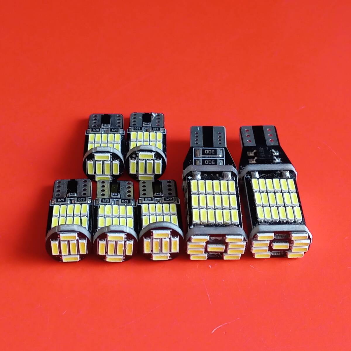 7個セット! ルームランプ ダイハツ タフト LA900S LA910S ウエッジ球 バックランプ ナンバー灯 室内灯 T10 LED ホワイト /45/26拍卖