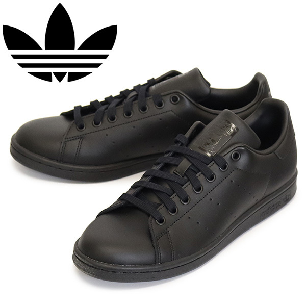 adidas (アディダス) M20327 STAN SMITH スタンスミス スニーカー ブラックxブラックxブラック AD30123.5cm拍卖