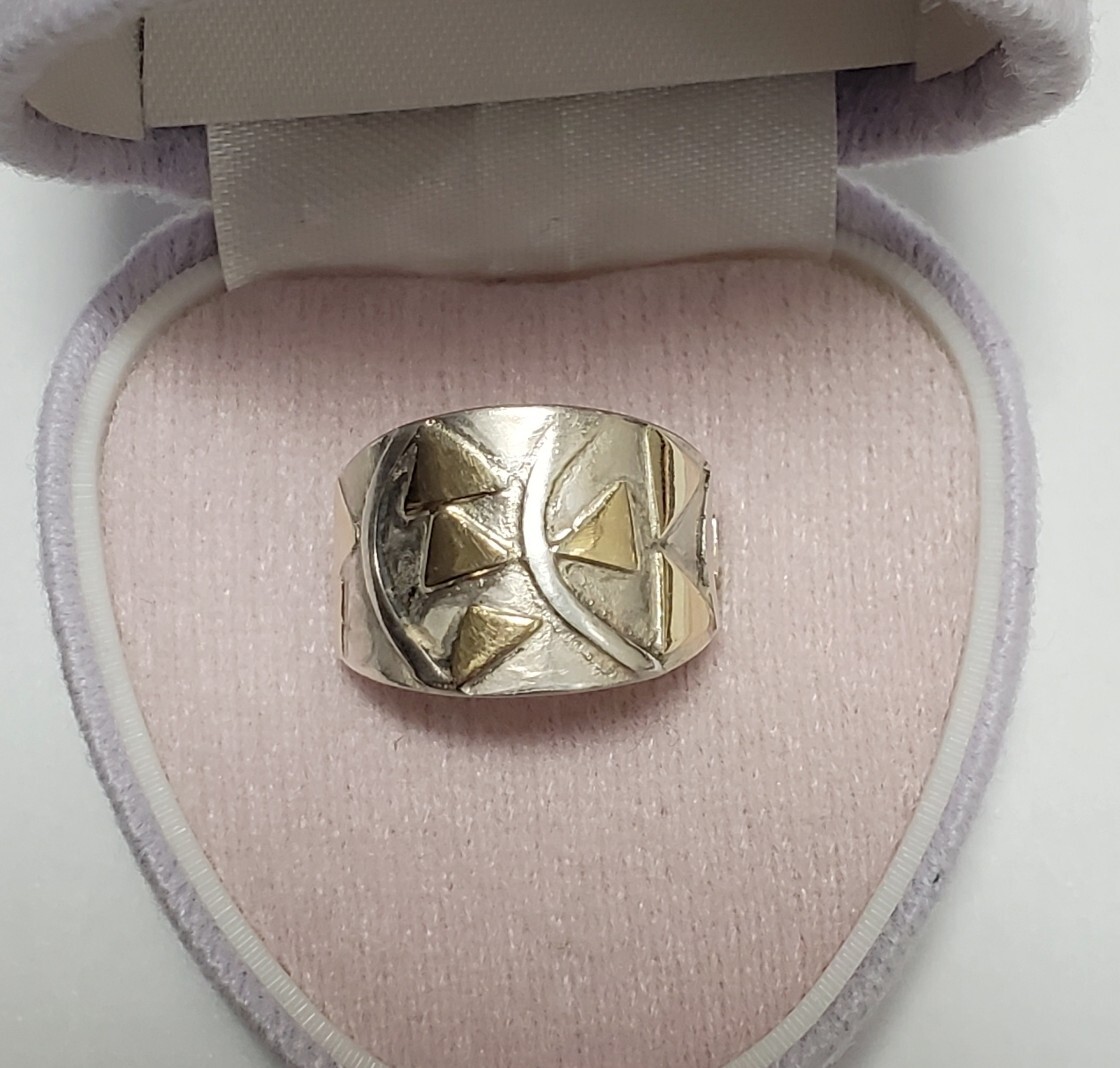 ●BeBe●SILVER シルバー刻印 指輪 12号 4,8g きれいめ拍卖