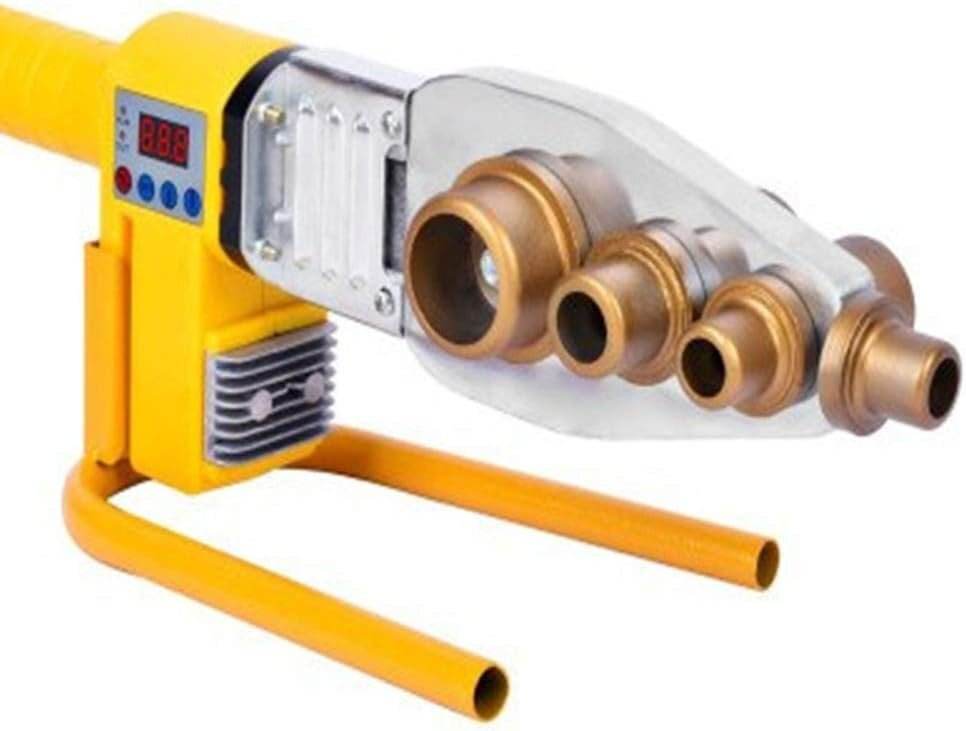 「81SHOP」電気溶接機 水道管ホットメルトガン ポータブル溶接機 プラ水道溶接作業 PB、PE、PPR、PVCパイプ対応 調節可能な一定温度 急速拍卖