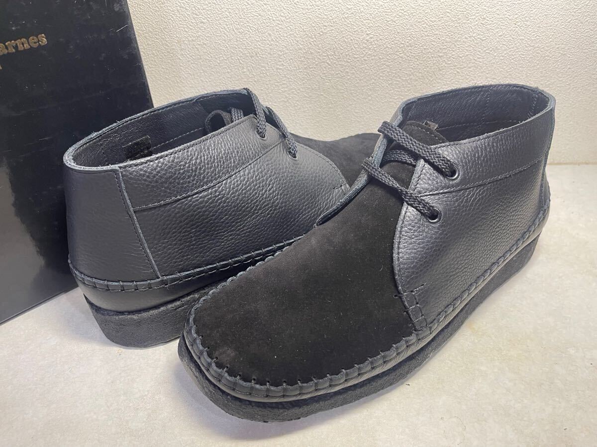 anachronorm アナクロノーム別注 Padmore & Barnes パドモア ブラック UK9 定価38000円 未使用拍卖