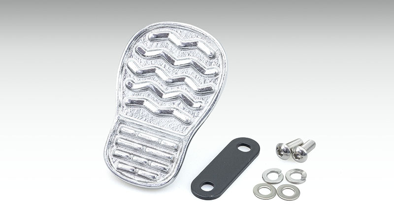 グロム/GROM(JC61/JC75/JC92)用 靴底ブレーキペダルカバー(アルミバレル)_キジマ拍卖