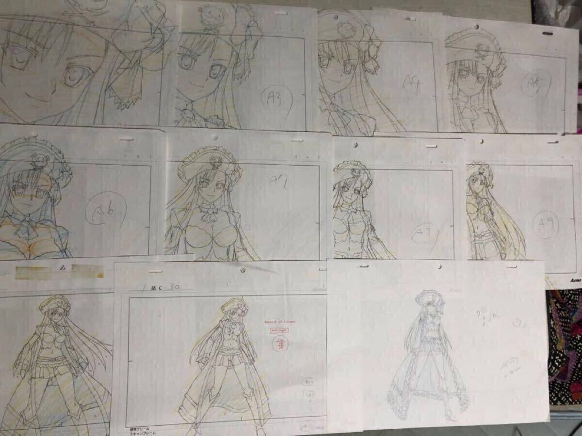 クイーンズブレイド キャプテン・リリアナ 原画拍卖