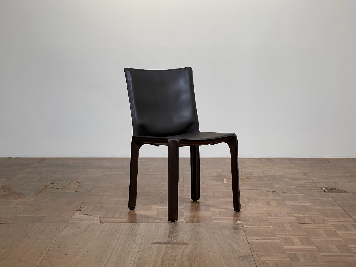 -od0254|Cassina MoMAコレクション名作 Mario Bellini I CONTEMPORARY COLLECTION 412 CAB/キャブ ダイニングチェア|カッシーナ B&B拍卖