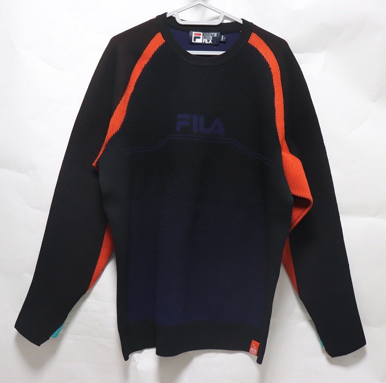 FILA×MAGIC STICK新品メンズトレーナーLキリカエサンプル拍卖