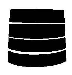 スモーク 26% 極厚 2層構造フィルム リヤガラスのみ 180SX S13 カット済みカーフィルム拍卖