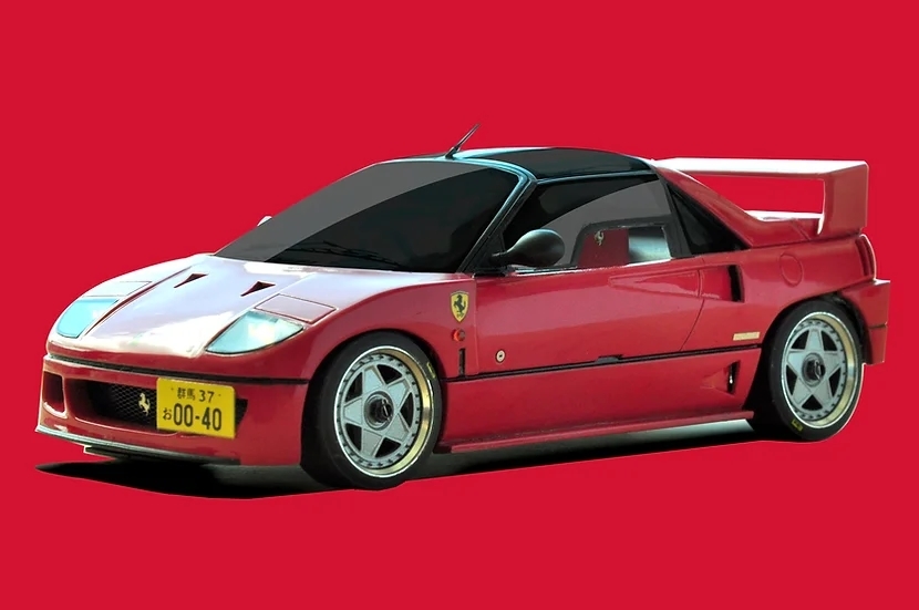 ZoomOn Z094 1/24 オートザム AZ-1 F40改 パーツセット(アオシマ用)拍卖