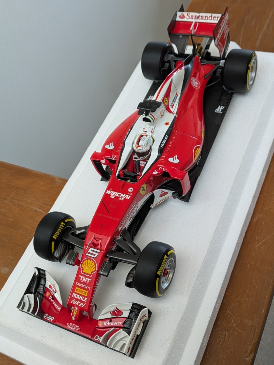 ☆稀少品!新品同様 B.B.R 1/18 フェラーリ SF16-H オーストラリアGP 2016 #5 S.ベッテル ☆拍卖
